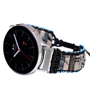 Ethnic Zebra Stone Samsung Watch Strap - Samsung Watch Straps - Pretland | Spiritual Crystals & Jewelry