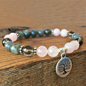 Spiritual Tree of Life Labradorite Bracelet - Bracelets - Pretland | Spiritual Crystals & Jewelry