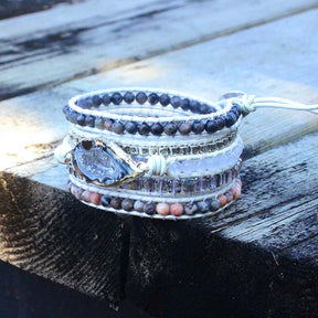 Freyja Labradorite Bracelet - Wrap Bracelets - Pretland | Spiritual Crystals & Jewelry
