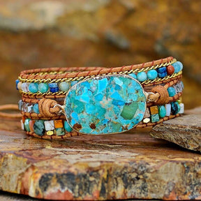Ice Queen Wrap Bracelet - Wrap Bracelets - Pretland | Spiritual Crystals & Jewelry