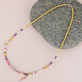 Charming Natural Amethyst Necklace