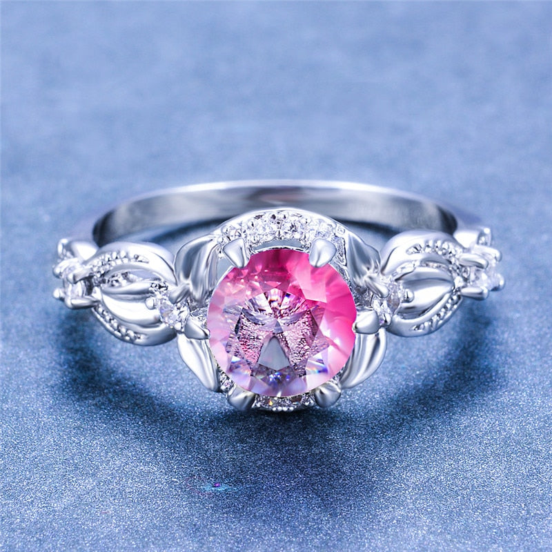 Neat and Elegant Cubic Zirconia Ring - Rings - Pretland | Spiritual Crystals & Jewelry