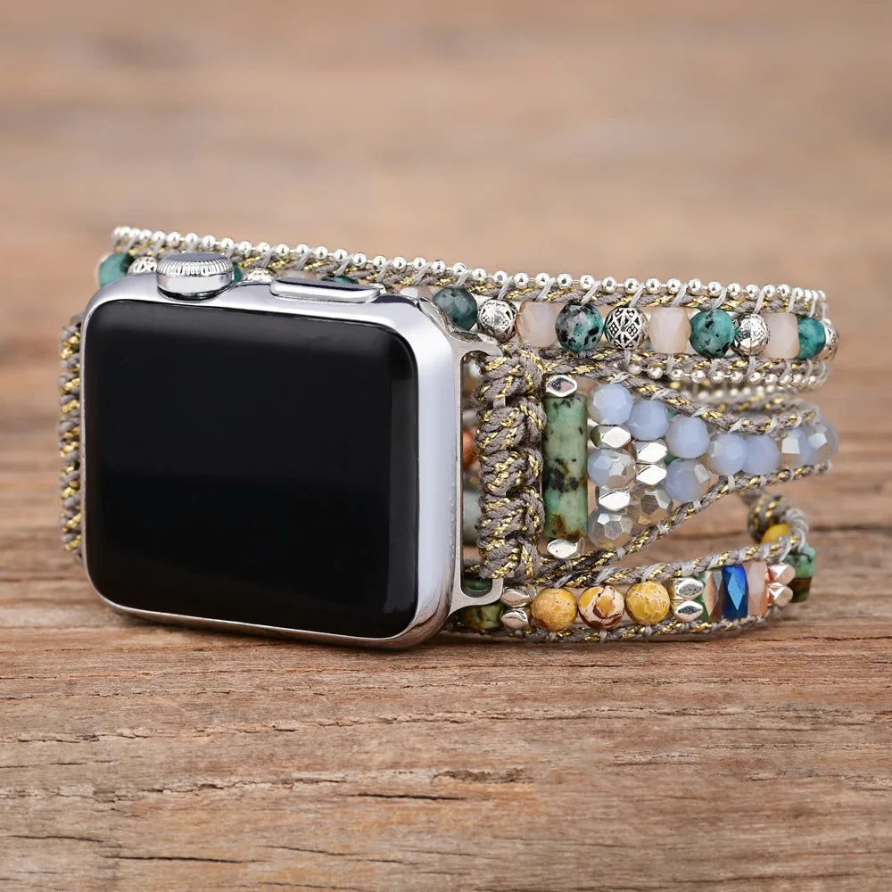 Creative Design Turquoise Apple Watch Strap