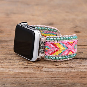 Creative Design Pink Woven Watch Strap - Watch Straps - Pretland | Spiritual Crystals & Jewelry