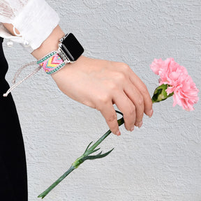 Creative Design Pink Woven Watch Strap - Watch Straps - Pretland | Spiritual Crystals & Jewelry