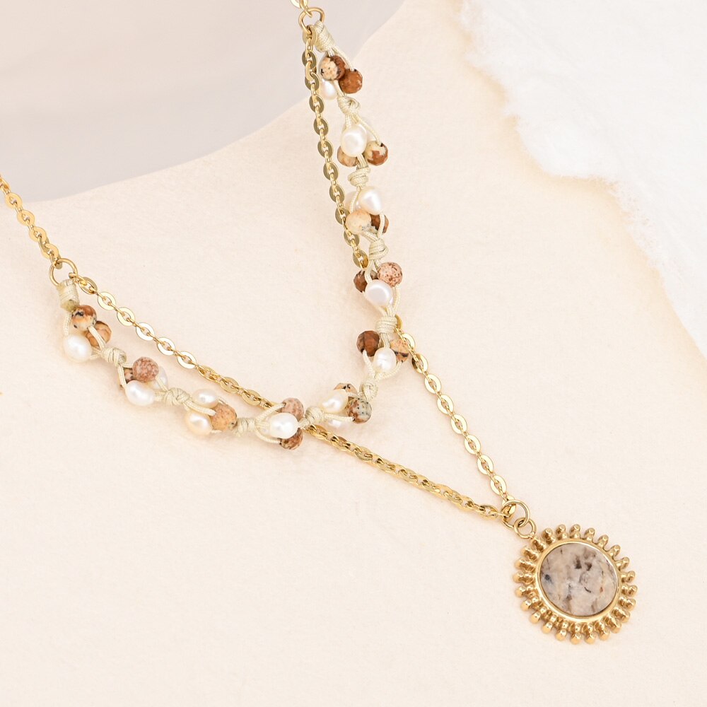 Boho Elegant Emperor Necklace - Necklaces - Pretland | Spiritual Crystals & Jewelry