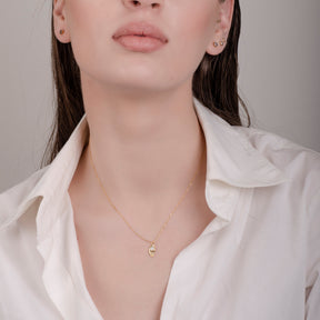 Hamsa Opal 24K Gold Necklace - Gold Vermeil Necklace - Pretland | Spiritual Crystals & Jewelry