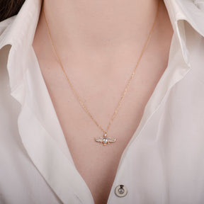 Phoenix Topaz 24K Gold Necklace - Gold Vermeil Necklace - Pretland | Spiritual Crystals & Jewelry