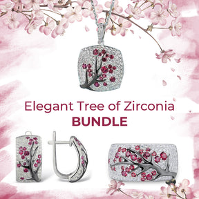 Elegant Tree of Zirconia Bundle - Bundles - Pretland | Spiritual Crystals & Jewelry