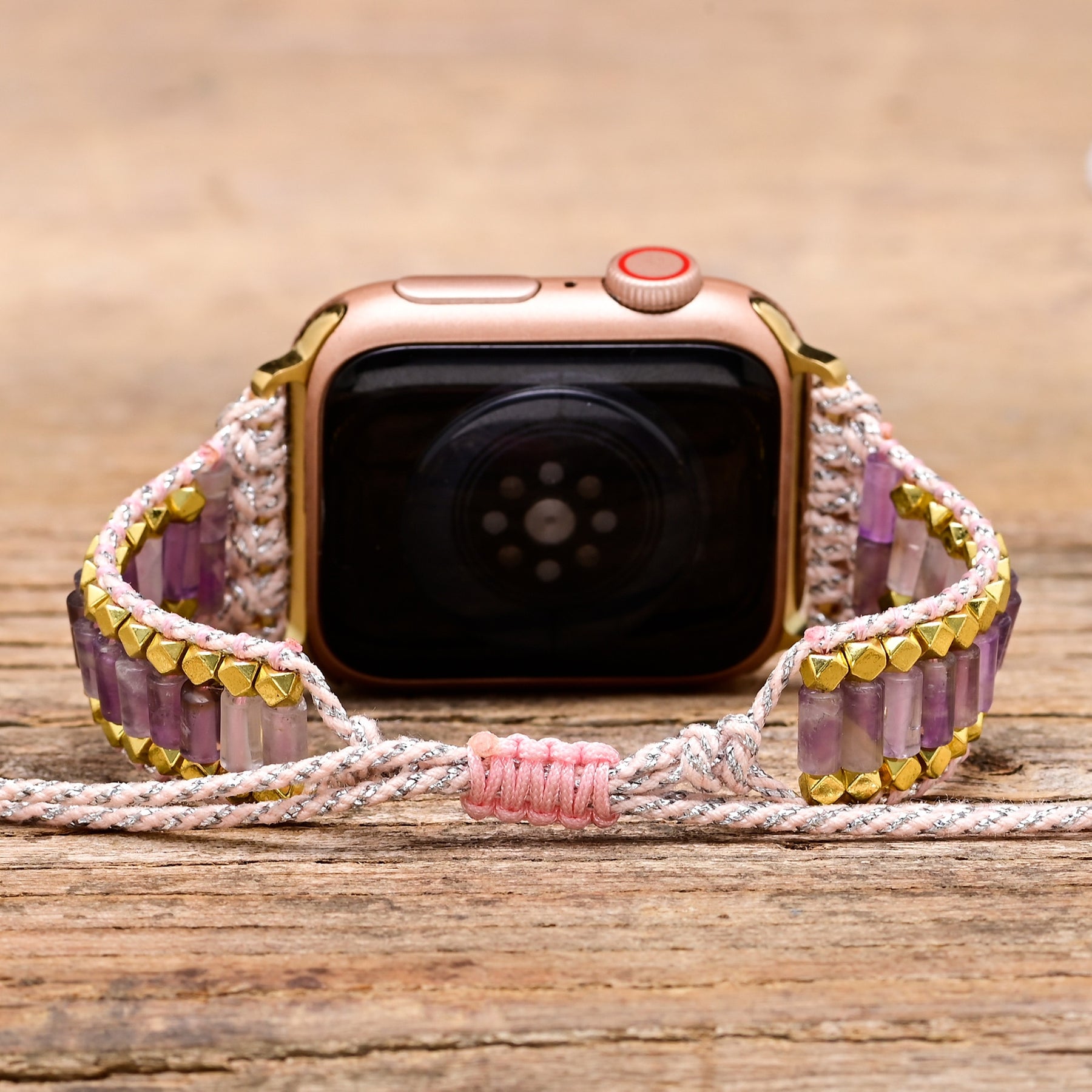Spiritual Amethyst Apple Watch Strap - Apple Watch Straps - Pretland | Spiritual Crystals & Jewelry