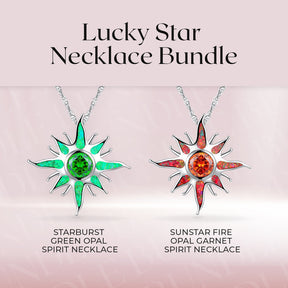 Lucky Star Necklace Bundle - Necklaces - Pretland | Spiritual Crystals & Jewelry