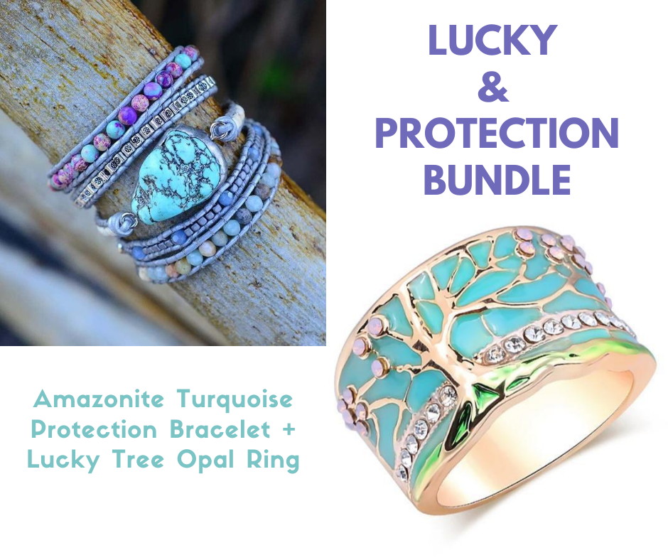 Lucky & Protection Bundle - Bundles - Pretland | Spiritual Crystals & Jewelry