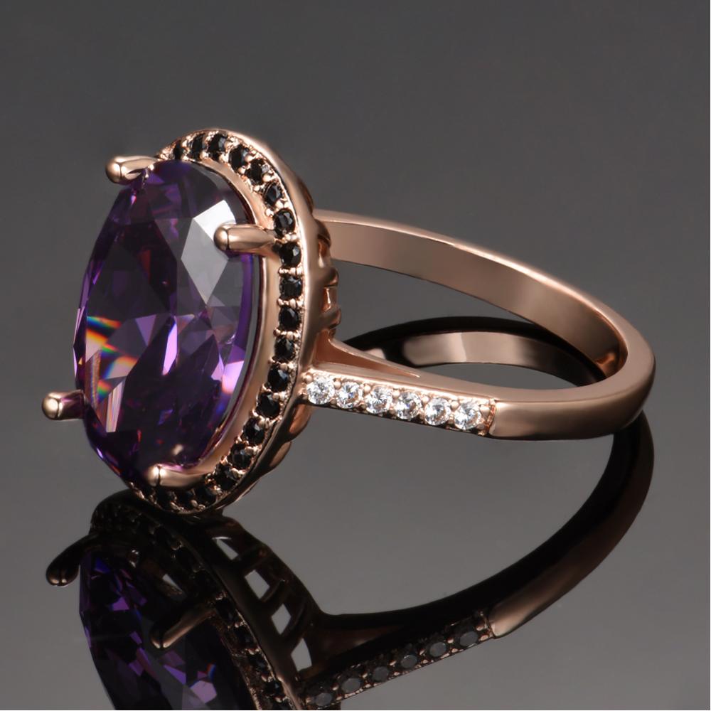 Luxury Amethyst Sterling Silver Ring - Rings - Pretland | Spiritual Crystals & Jewelry