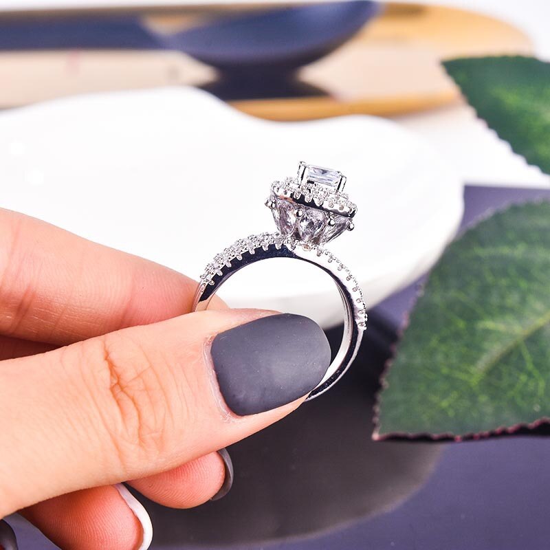 Romantic Luxury Silver Ring - Rings - Pretland | Spiritual Crystals & Jewelry
