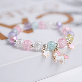 Cute Charm Child Bracelet - Unicorn - Strand Bracelets - Pretland | Spiritual Crystals & Jewelry