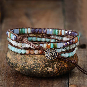 Tree of Life Vegan Bracelet - Wrap Bracelets - Pretland | Spiritual Crystals & Jewelry