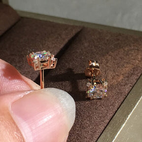 Glowing Flower Stud Earrings - Earrings - Pretland | Spiritual Crystals & Jewelry