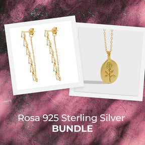 Rosa 925 Sterling Silver Bundle - Bundles - Pretland | Spiritual Crystals & Jewelry