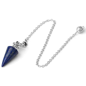 Spiritual Stone Conical Pendulum - Lapis Lazuli - Natural Stones - Pretland | Spiritual Crystals & Jewelry