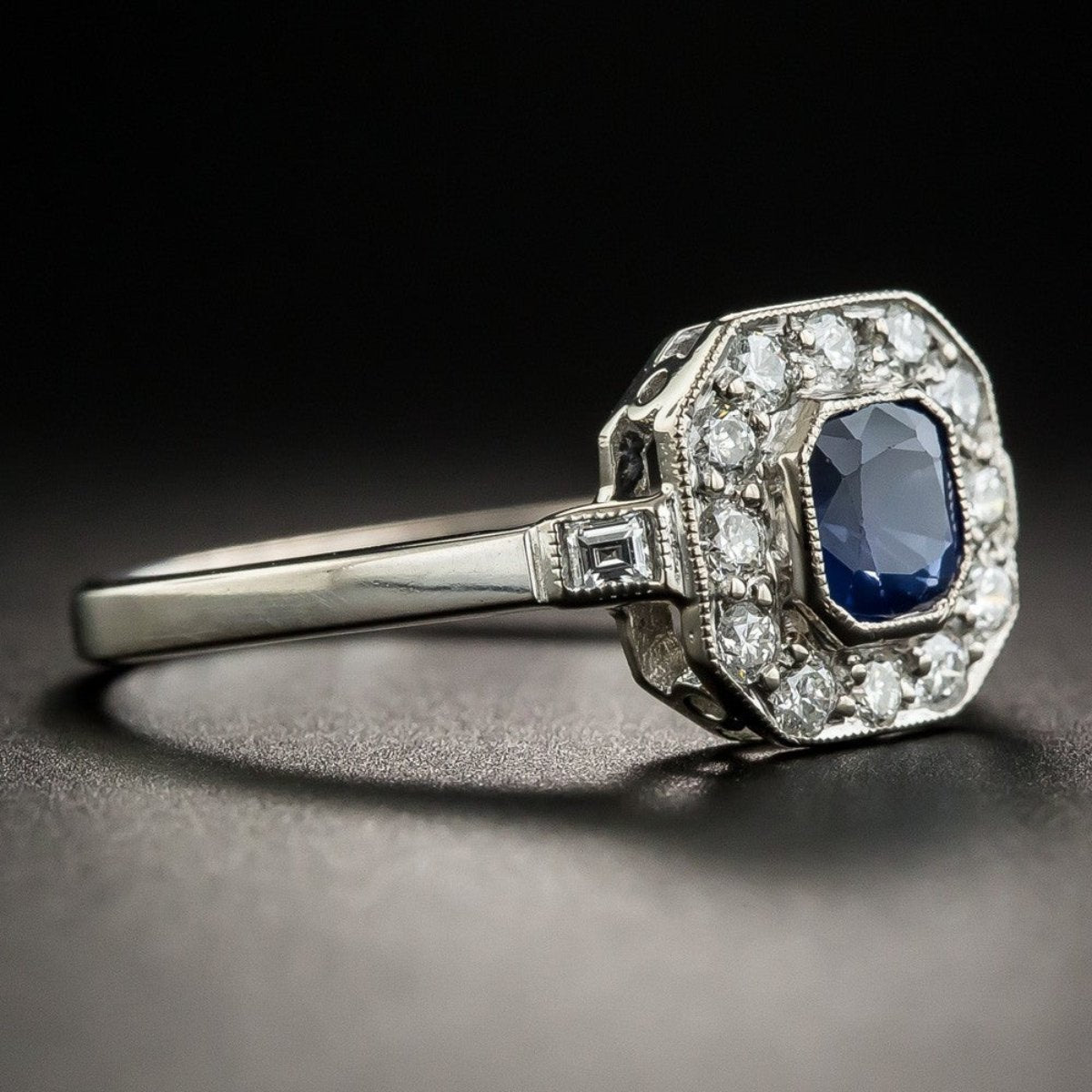 Elegant Sapphire 925 Sterling Silver Ring - Rings - Pretland | Spiritual Crystals & Jewelry