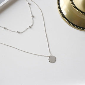 Talia 925 Sterling Silver Necklace - Silver - Necklaces - Pretland | Spiritual Crystals & Jewelry