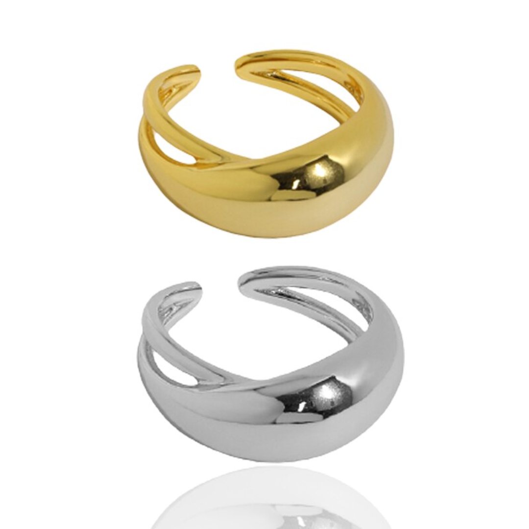 Elisa 925 Sterling Silver Ajdustable Ring - Rings - Pretland | Spiritual Crystals & Jewelry