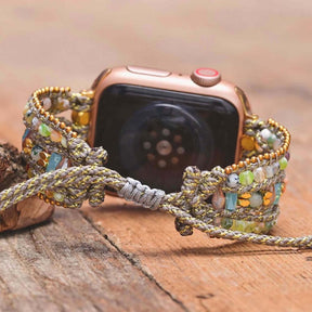 Stylish Natural Agate Apple Watch Strap - Apple Watch Straps - Pretland | Spiritual Crystals & Jewelry