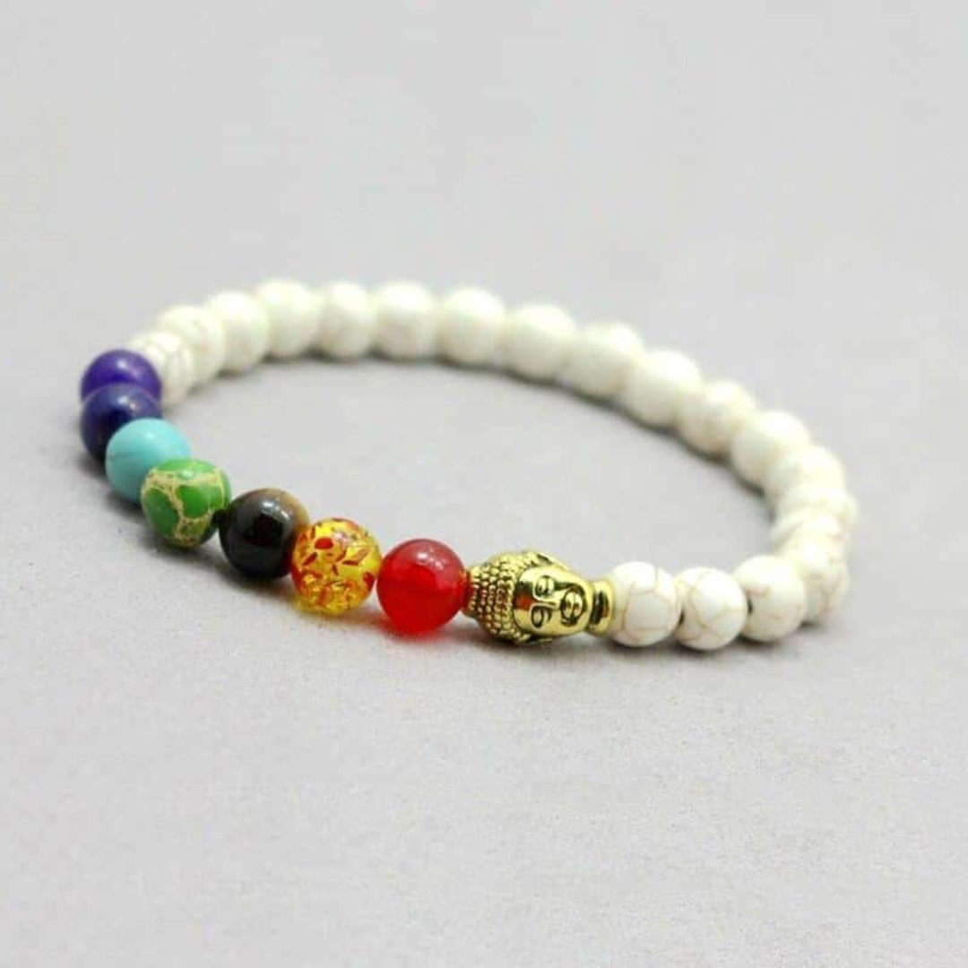 7 Chakra Zen Spirit Bracelet - Bracelets - Pretland | Spiritual Crystals & Jewelry