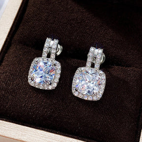 Shining Cubic Zirconia Stud Earrings - Earrings - Pretland | Spiritual Crystals & Jewelry