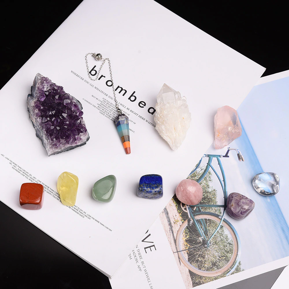 Premium Spiritual Stone Set - Natural Stones - Pretland | Spiritual Crystals & Jewelry