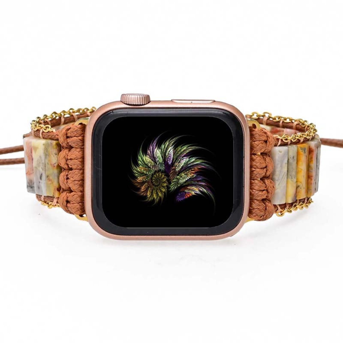 Ethnic Shape Agate Apple Watch Strap - Apple Watch Straps - Pretland | Spiritual Crystals & Jewelry