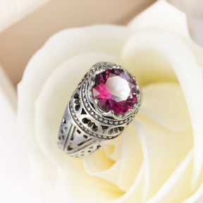 Royal Topaz 925 Sterling Silver Ring - Rings - Pretland | Spiritual Crystals & Jewelry