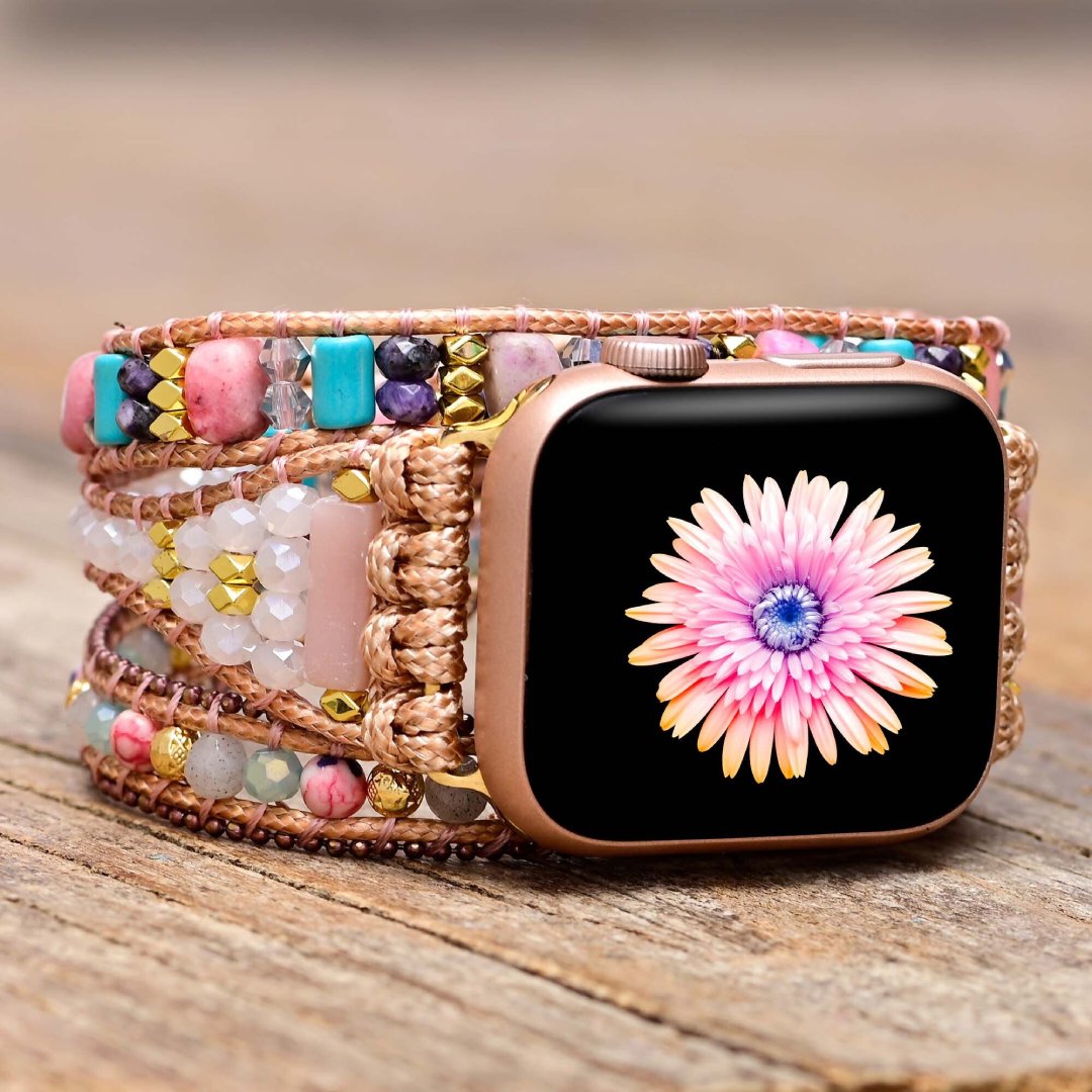 Spiritual Sunstones Apple Watch Strap - Apple Watch Straps - Pretland | Spiritual Crystals & Jewelry