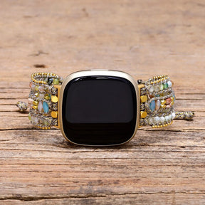 Gorgeous Agate Fitbit Watch Strap - Fitbit Watch Straps - Pretland | Spiritual Crystals & Jewelry