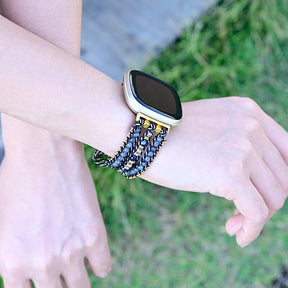 Charming Labradorite Fitbit Watch Strap - Fitbit Watch Straps - Pretland | Spiritual Crystals & Jewelry
