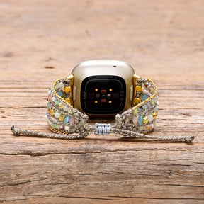 Gorgeous Agate Fitbit Watch Strap - Fitbit Watch Straps - Pretland | Spiritual Crystals & Jewelry