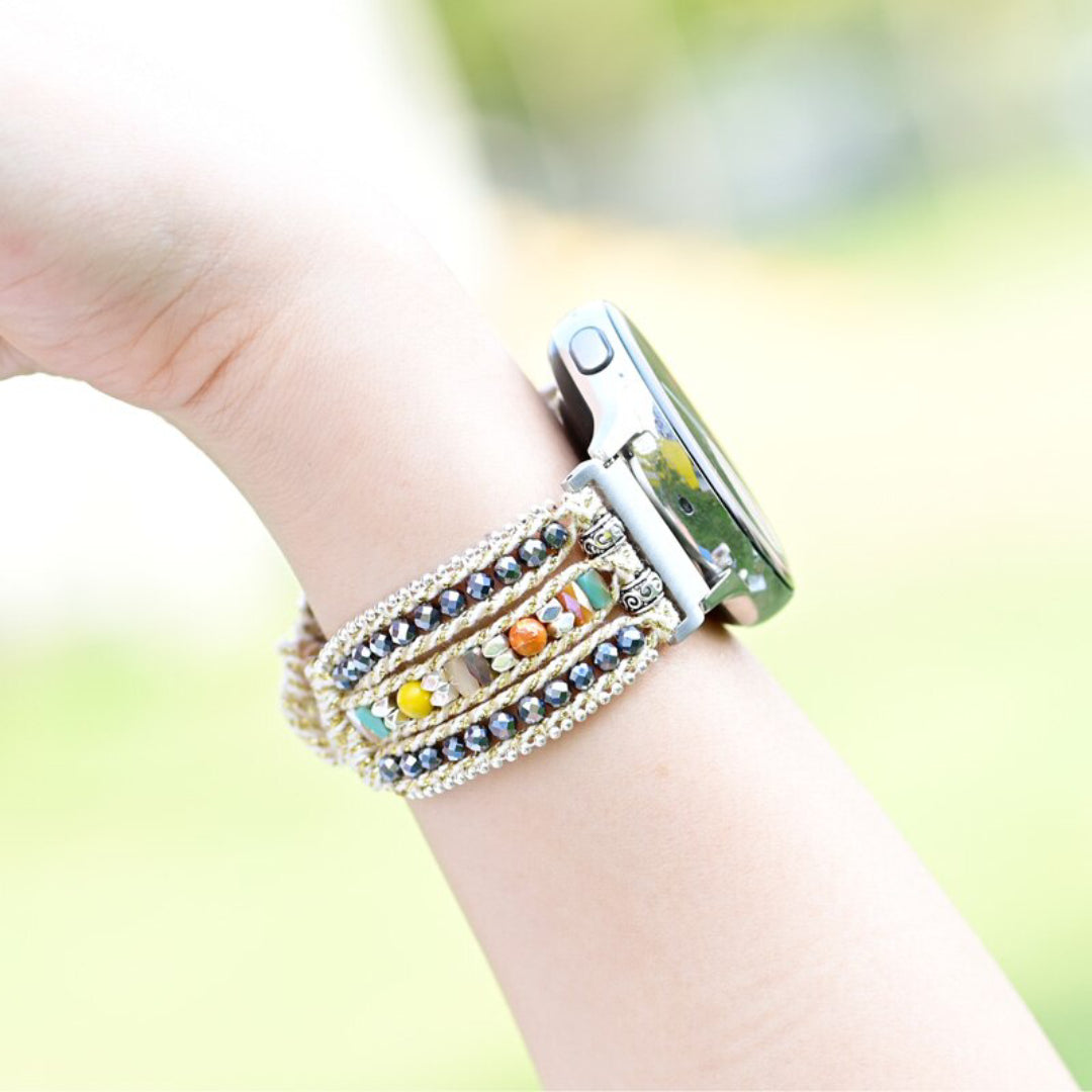 Stylish Emperor Stone Samsung Watch Strap - Samsung Watch Straps - Pretland | Spiritual Crystals & Jewelry