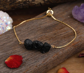 Pure Beauty Natural Stone Bracelet - Black Tourmaline - Bracelets - Pretland | Spiritual Crystals & Jewelry