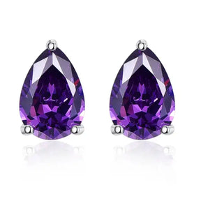 Magnificent Amethyst 925 Sterling Silver Earrings