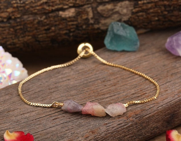 Pure Beauty Natural Stone Bracelet - Tourmaline - Bracelets - Pretland | Spiritual Crystals & Jewelry