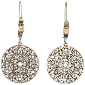 Turquoise Boho Earrings - Type 9 - Earrings - Pretland | Spiritual Crystals & Jewelry