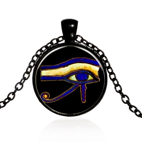 Egyptian Gods Power Mandala Necklace - Style 12 - Necklaces - Pretland | Spiritual Crystals & Jewelry
