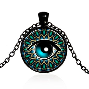 Egyptian Gods Power Mandala Necklace - Style 8 - Necklaces - Pretland | Spiritual Crystals & Jewelry